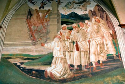 God straft Florence door Luca Signorelli